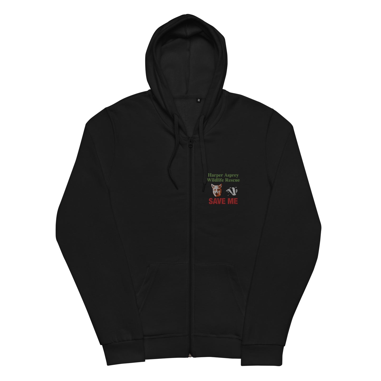 HAWR & SMT Unisex basic zip hoodie