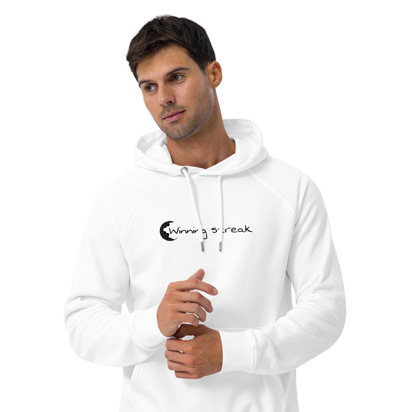 Winning Streak Unisex White Hoodie