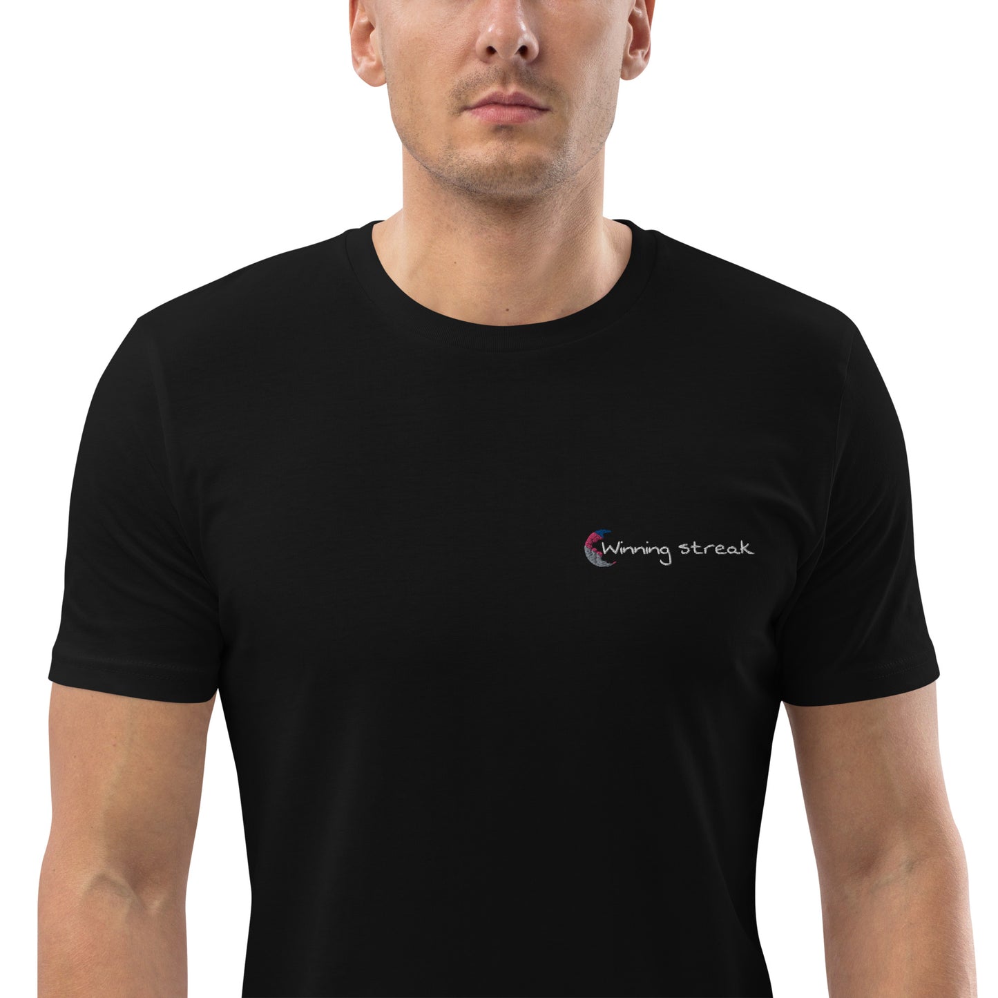 Winning Streak Unisex Black Cotton T-Shirt