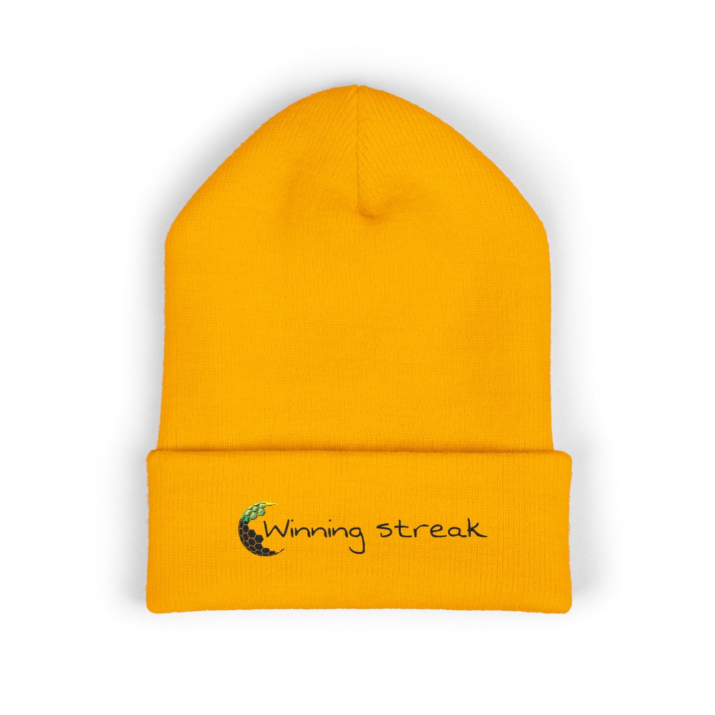 Winning Streak Embroidered Beanie
