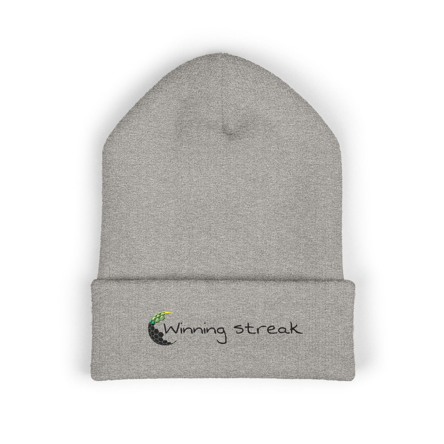 Winning Streak Embroidered Beanie