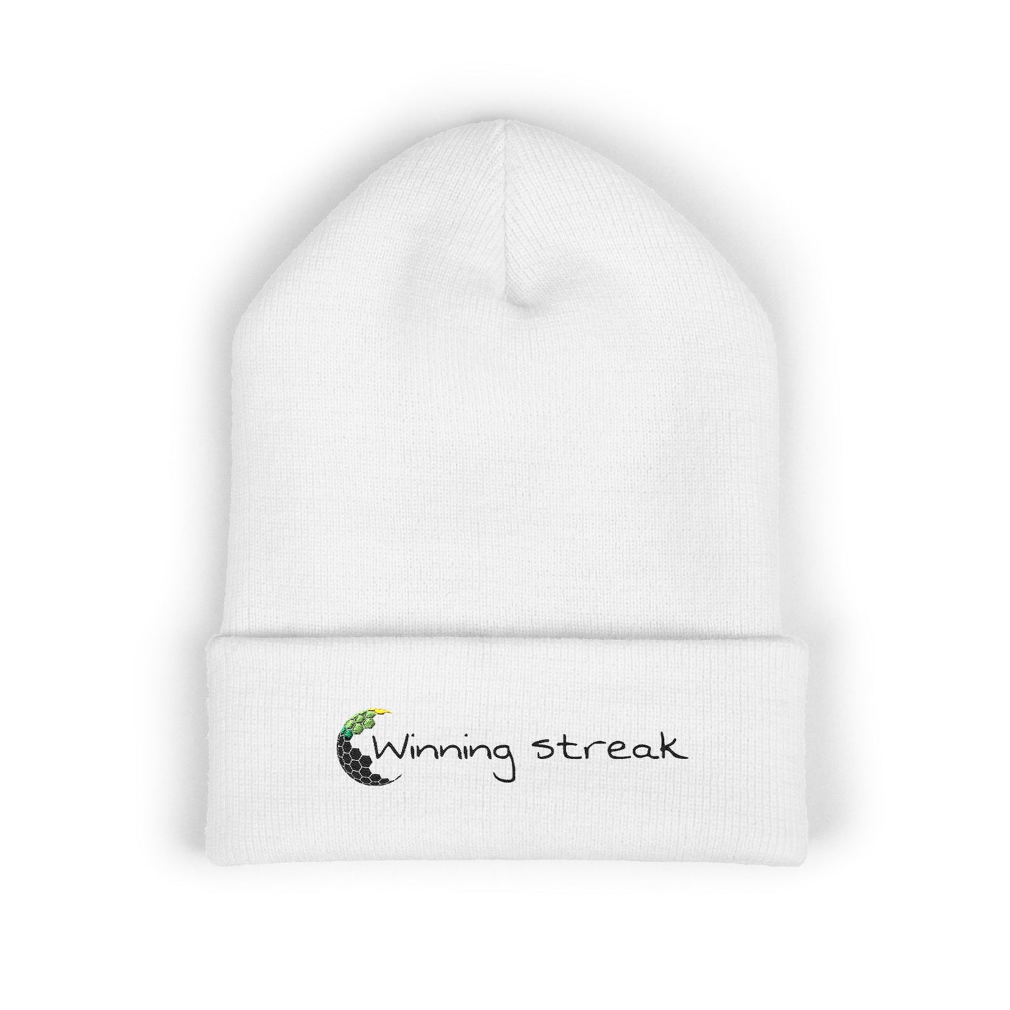 Winning Streak Embroidered Beanie