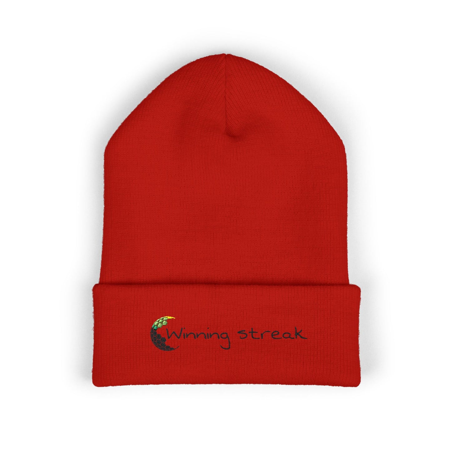 Winning Streak Embroidered Beanie
